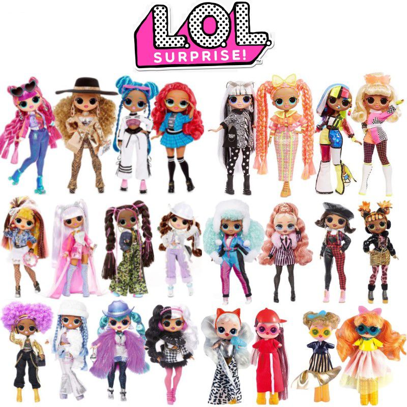 LOL Surprise Sorpresa Chica Moda Mu ecas OMG Hermana Grande Colecci n Navidad Diy Figura De Acci n Aleatoria Reina Abeja Vestido Conjunto Ni os Ni as