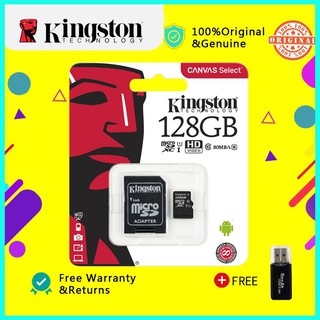 Memoria Micro SD 128GB Kingston Clase 10 