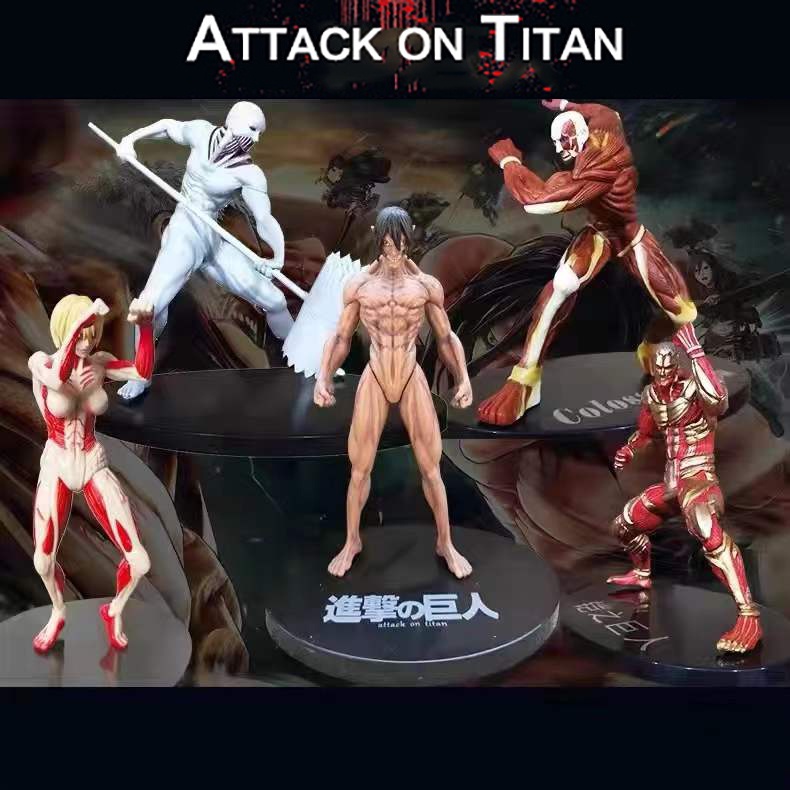 Figura De Acción De 15cm Anime Attack on Titan Eren Jaeger PVC Juguete  Regalo