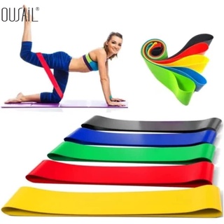 Banda elástica de goma de látex para Yoga, expansor de pecho para Fitness,  Pilates, gimnasio en casa, 8 formas - AliExpress