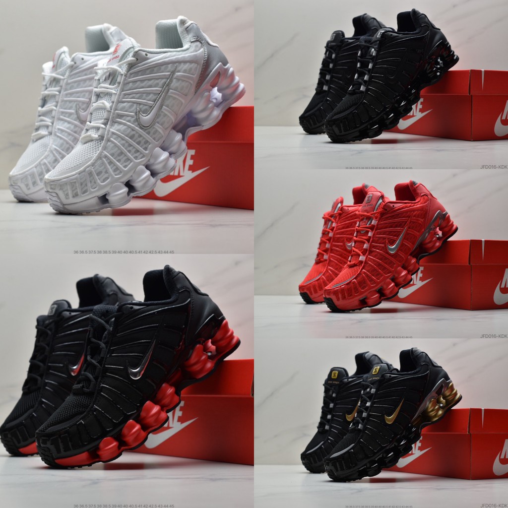 nike Zapatos Deportivos Zapatillas Shox TL 2019 Hombres Mujeres Unisex De Deporte Bajos JFD016 KDK 1204 Para Correr Shopee Mexico