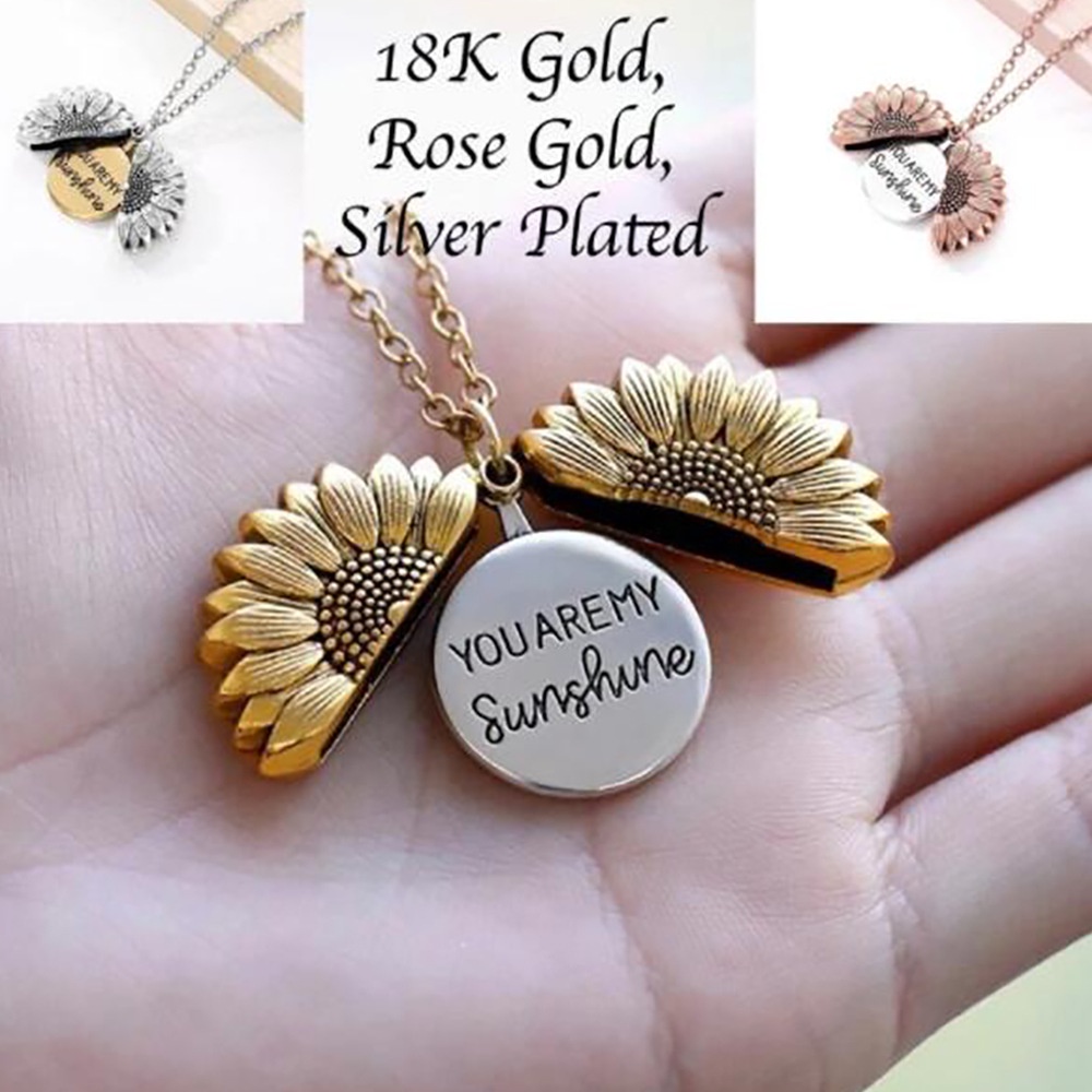 collar girasol acero inoxidable - Precios y Ofertas - may. de 2023 | Shopee  México