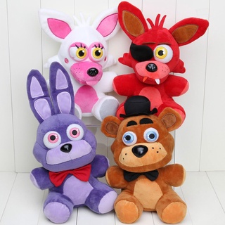 FNAF-figuras de acción de Five Nights at Fredy Bonnie para niños, llavero  de Anime, muñecos