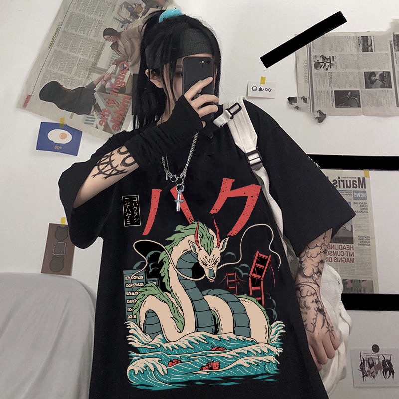 Anime Japonês Akatsuki Nuvem Símbolos dos homens Imprimir Camiseta,  Harajuku Algodão Apertado Camisetas, Streetwear Engraçado, Tee Tops,  Roupas, Y2K