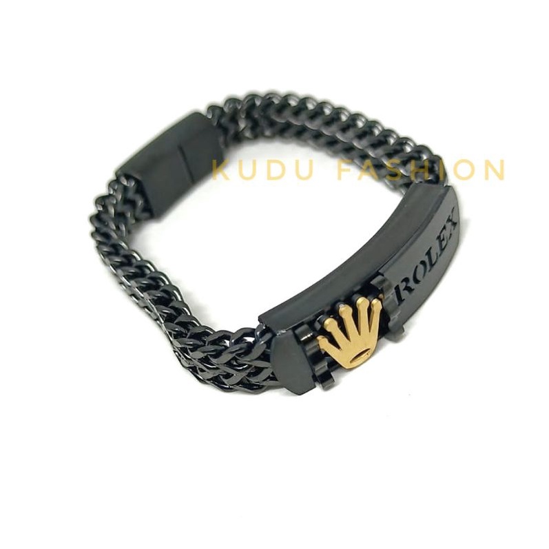 Pulsera de acero inoxidable para hombre de titanio Rolex Shopee