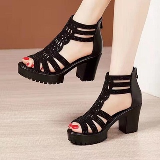 Sandalias best sale gladiador tacon