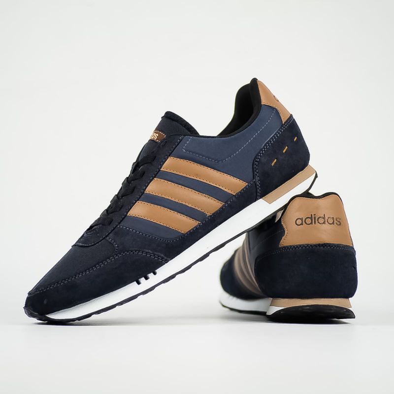 Adidas NEO CITY RACER Negro Marr n Hecho En INDONESIA Shopee M xico