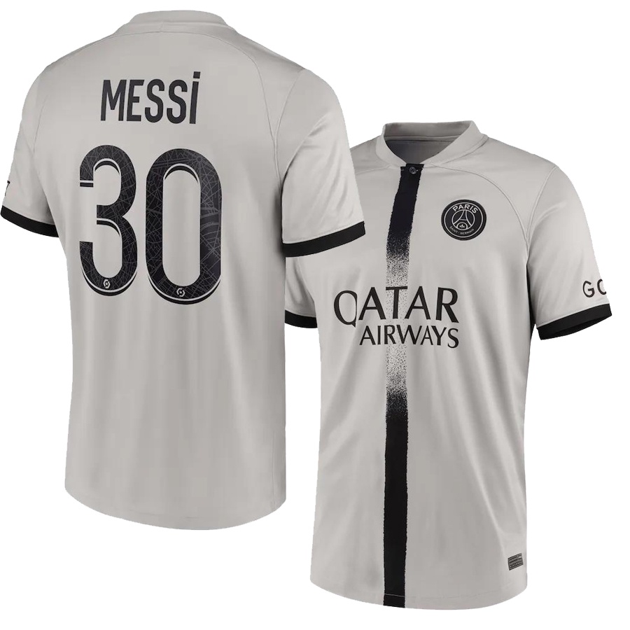 Lionel Messi Paris Saint-Germain Nike Youth 2021/22 Away Breathe