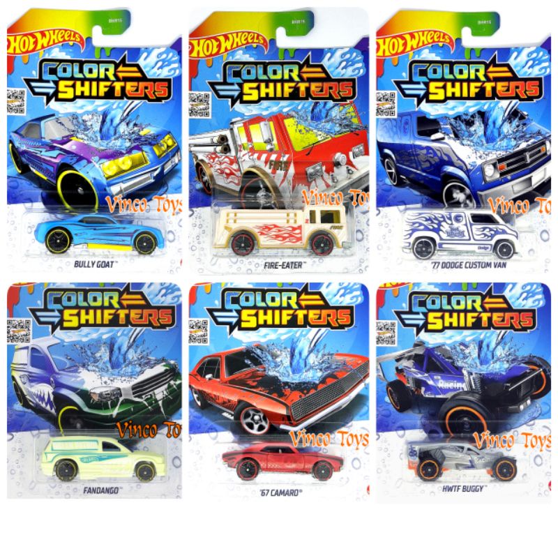 Hot wheels cheap cambio color