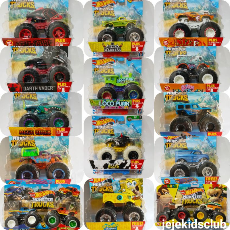 Camiones monstruos hot discount wheels