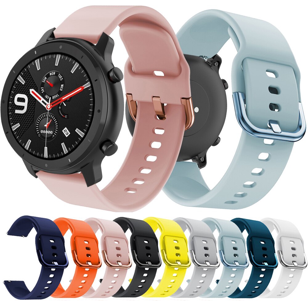 Correa de silicona para reloj Huami Amazfit GTR Mini, pulsera de