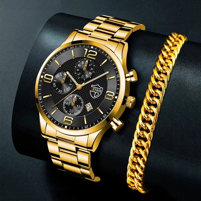 Las mejores ofertas en Lujo Para hombres Relojes de pulsera de oro