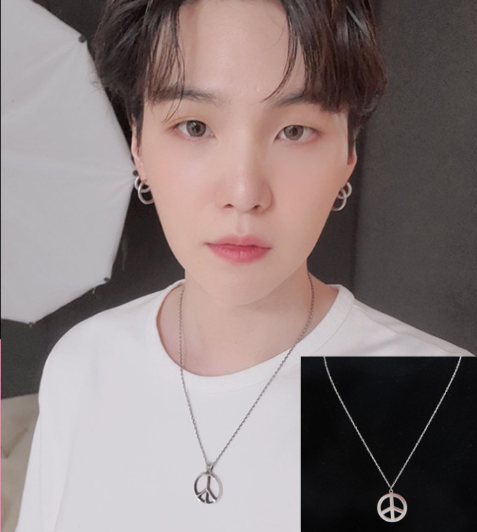 Min yoongi necklace hot sale