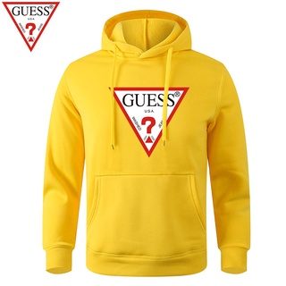 Guess Sudaderas Con Capucha De Los Hombres De Las Mujeres De Moda Casual  Sudadera Lana Suelta Impresión Chamarra Unisex Ropa