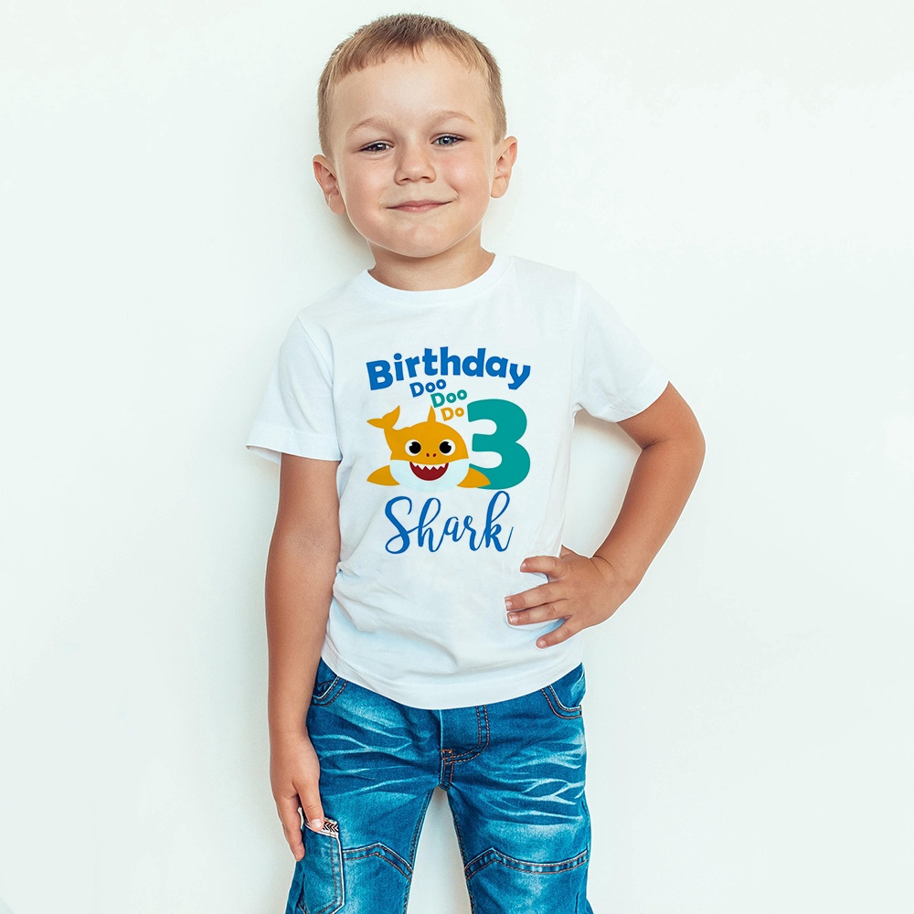 Playeras de baby shops shark para cumpleaños