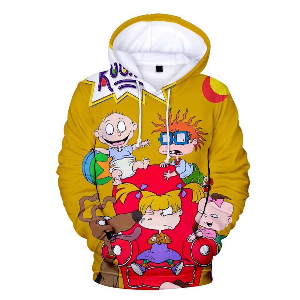 2022 Nuevos Dise os 3d Impreso rugrats Sudadera Con Capucha