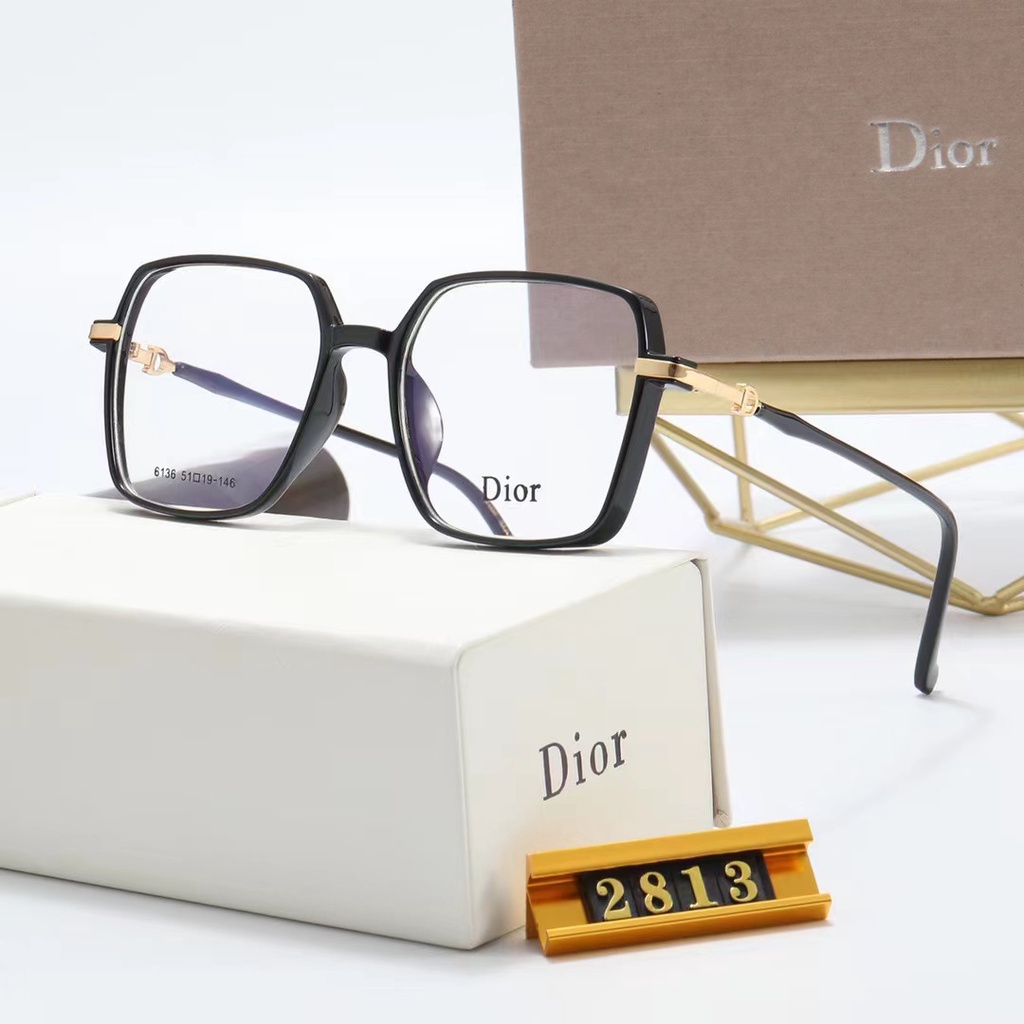 2022 dior Transparente Gafas De Ordenador Marco De Las Mujeres Hombres Anti Luz Azul Redondo Bloqueo Opticas Shopee Mexico