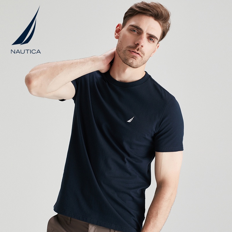 Camisa casual Nautica manga corta para hombre