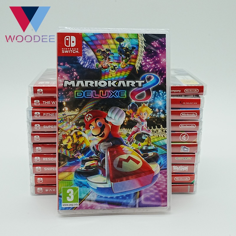 Nintendo Switch Mario Kart Deluxe Games Cartucho Físico Shopee