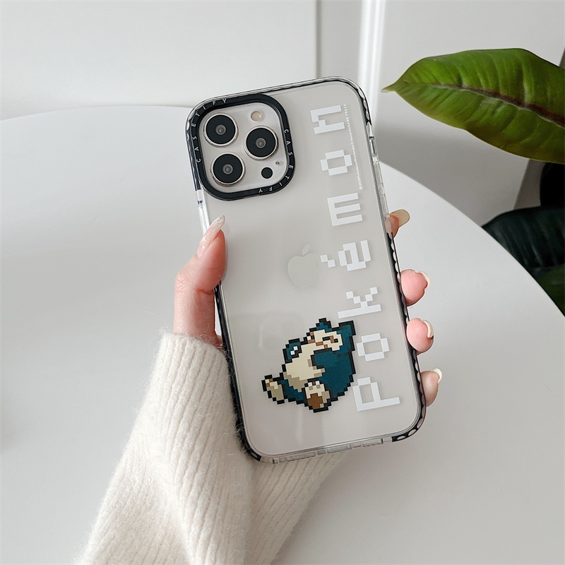 Casetify Pokemon CarbyCarcasa De Colores Para iPhone 11 Pro Max X XS XR , 12 12 Mini 13