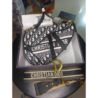Christian Dior sillín bolso bandolera mujer oblicua Logo Motif Full bordado espejo 1:1 caja gratis Bill Stick Bag último código de barras 2022 marca actual marca Bill Stick Bag