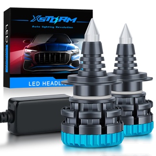 XSTORM-bombilla LED H7 para faro delantero de coche, lámpara de diodo H7  Turbo, inalámbrica, 60W, 20000LM, 6500K, CSP, 12V