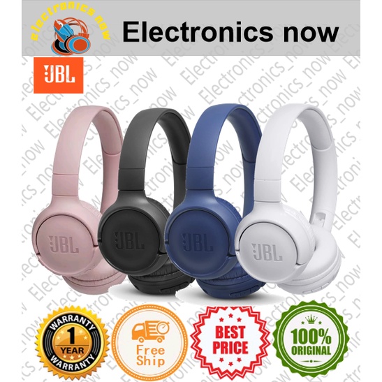 Auriculares Inalámbricos JBL TUNE 500BT con Bluetooth/Micrófono - Rosa