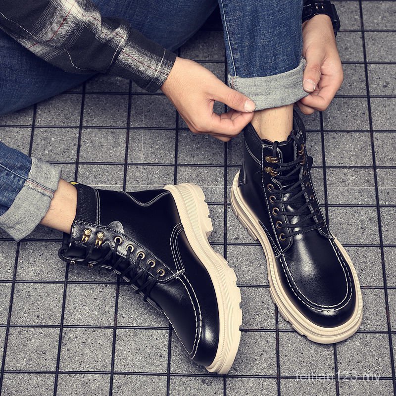 Dr . Martens De Hombre Botas Zapatos De Los Hombres Moda Alta