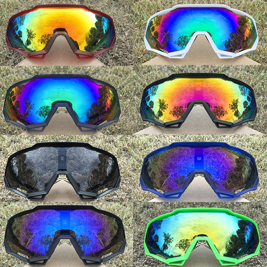 Gafas Sol Ciclismo Hombre Gafas Deportivas Retro Coloridas Recubiertas -  Joyería Accesorios - Temu