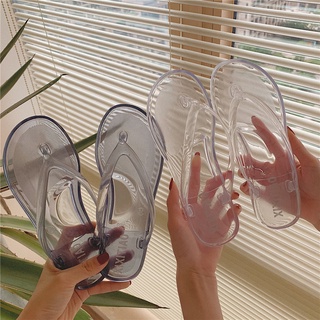 Chanclas transparentes 2024 mujer