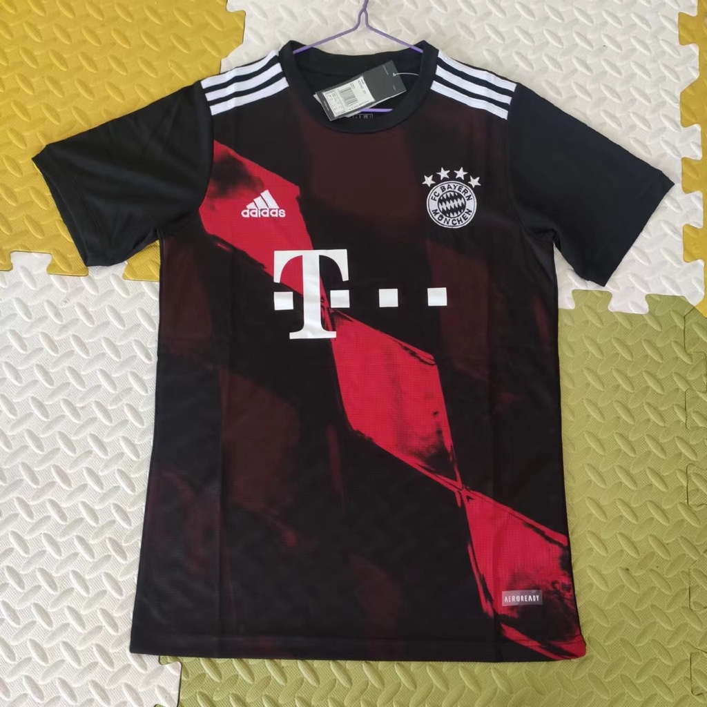 Bayern Munich Black Club 2020 21 Temporada Segunda Camiseta De Visitante No 9 Lewndorfsky 25 Muller 7 Gnabuli 10 Saint Uniform Mari Inner Fan Edition Uniforme Ropa Deportiva Para Hombre Top Shopee Mex...