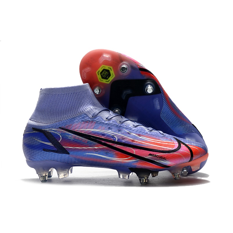 Nike Mercurial Superfly VIII elite SG Pro anti Clog39 45 botas de futbol impermeables de punto completo Shopee Mexico