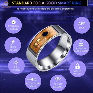 Regalos para mujeres Nfc teléfono móvil anillo inteligente anillo