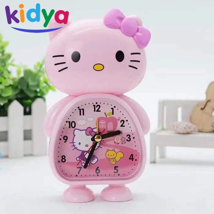 1pc Reloj Despertador De Dibujos Animados, Reloj Pequeño De Mesilla De  Noche Para Dormitorio, Reloj De Mesa De Plástico Portátil Para Viajes De  Sala De Estar De Estudiantes - Hogar Y Cocina 