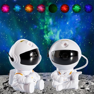Proyector de estrellas de astronauta, proyector LED estrellado con  nebulosa, regalo para adultos y niños, luz nocturna con control remoto,  para