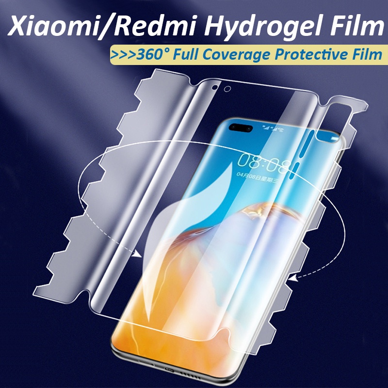 Funda Silicona Para Xiaomi Mi 11 Lite + Film Hidrogel Full