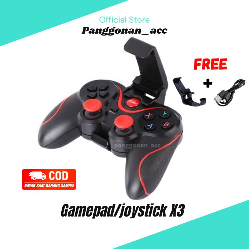 Gamepad X3 bluetooth e inalámbrico Original joystick PC y android