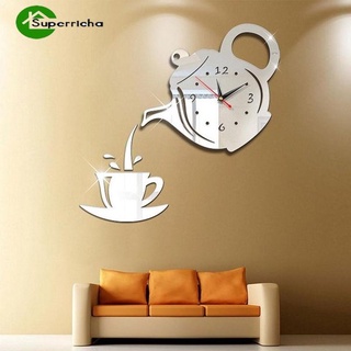 Reloj para cocina, reloj de cocina, reloj de pared, Hora del café