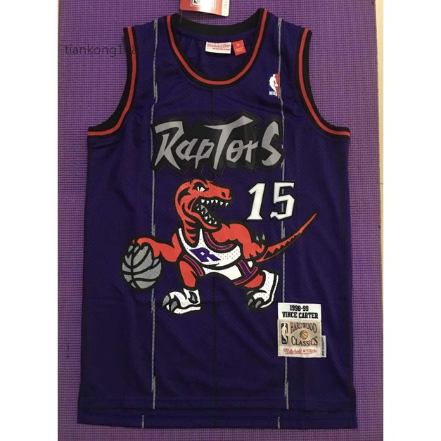Maillot basket rétro Raptors Toronto N°15 Carter NBA