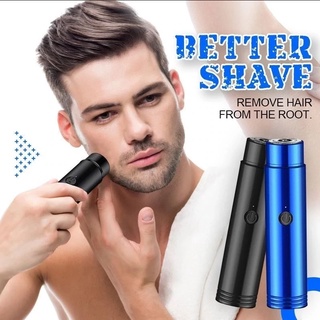 Cortadora de pelo de ingle púbico para hombres, afeitadora de barba,  afeitadora de pelo recargable por USB, Afeitadora eléctrica para el cuerpo  - AliExpress