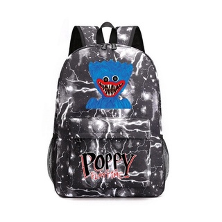 Cosplay huggy wuggy sacos poppy playtime jogo mochila de três peças  conjunto ombro + mochila caneta saco 3 em 1 conjuntos B - Cdiscount  Bagagerie - Maroquinerie