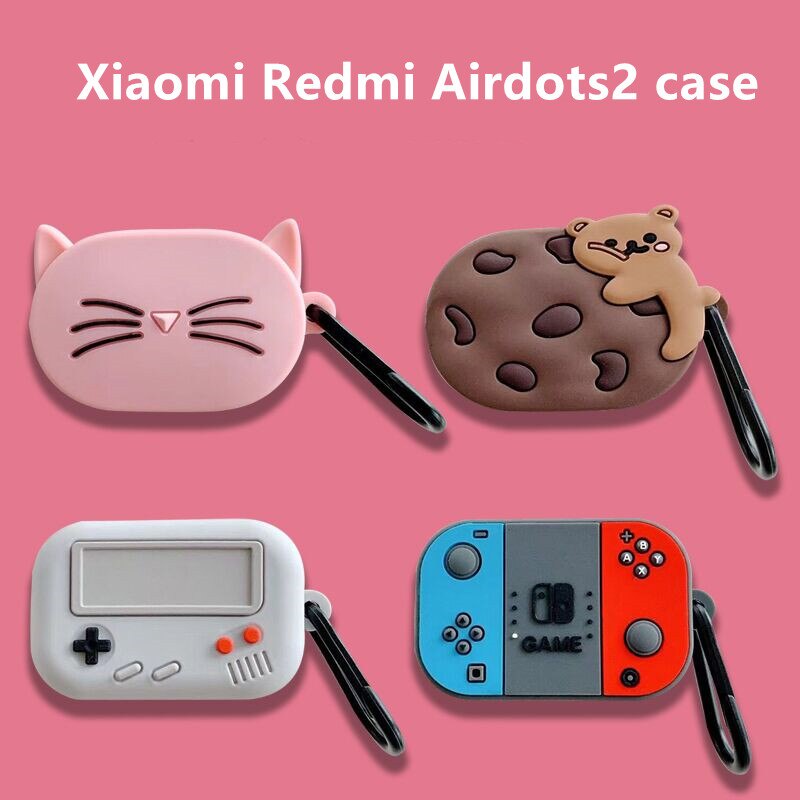 Funda blanda para aud fonos de dibujos animados Anime para Xiaomi