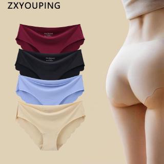 calzones mujer ZXYOUPING ropa interior sexy calzones sin costuras mujer  s-xxl bragas de seda de hielo para mujer