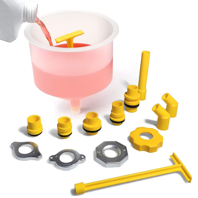 Alilin No Spill Coolant Funnel Kit Embudo De Llenado De Refrigerante De ...