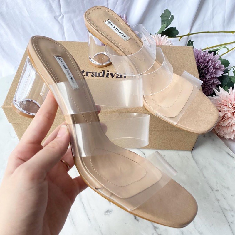 Sandalias transparentes stradivarius new arrivals