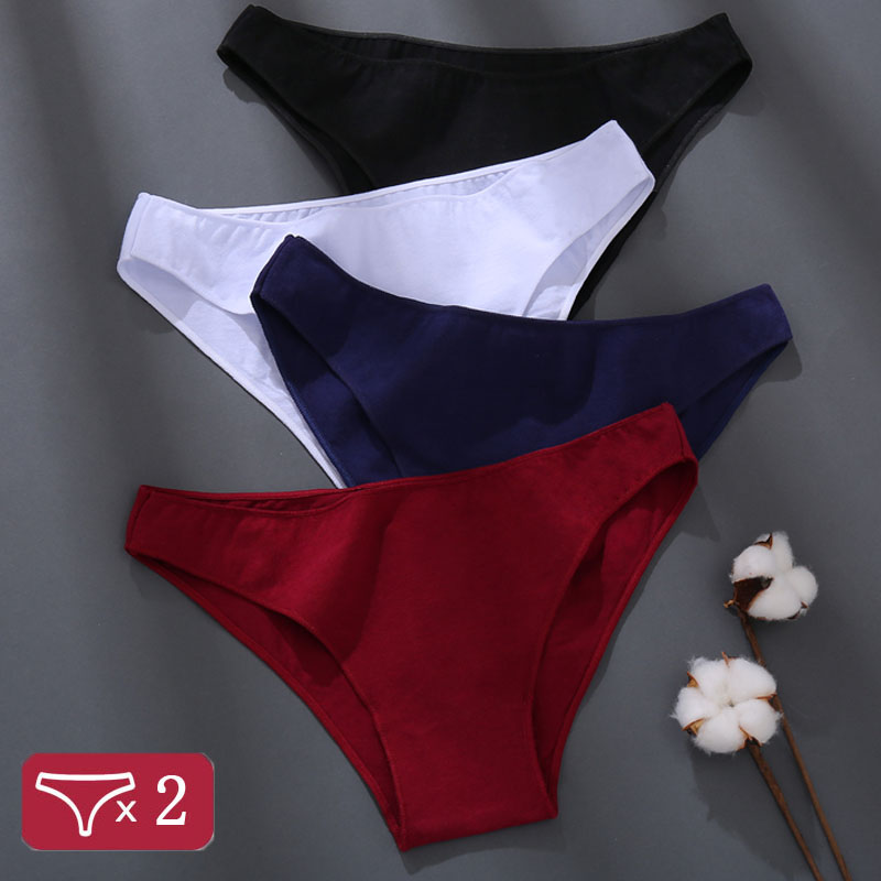 Calzoncillos para mujer, mezclas de algodón, ropa interior dulce