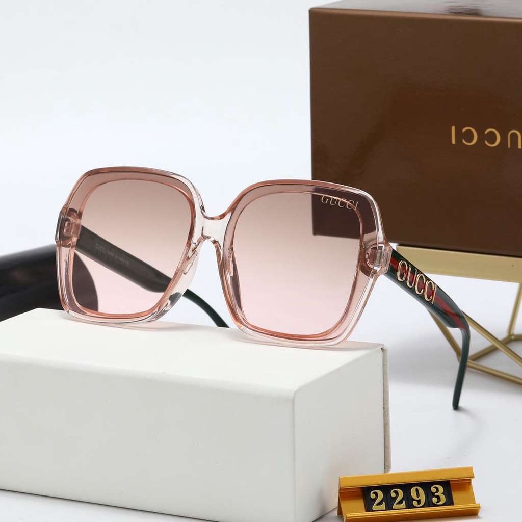 acumular Privilegio Inconsistente 2022 Gucci GG gafas de sol de lujo para mujer de alta calidad lentes de  gradiente de lujo para mujer 2293 | Shopee México