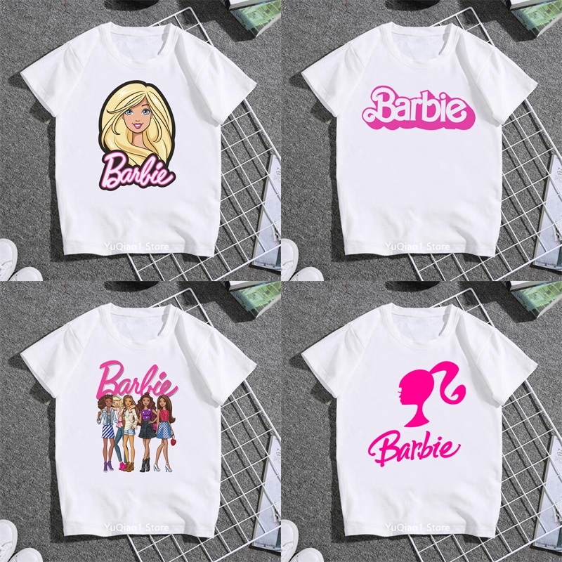 Camiseta niña Barbie II manga corta