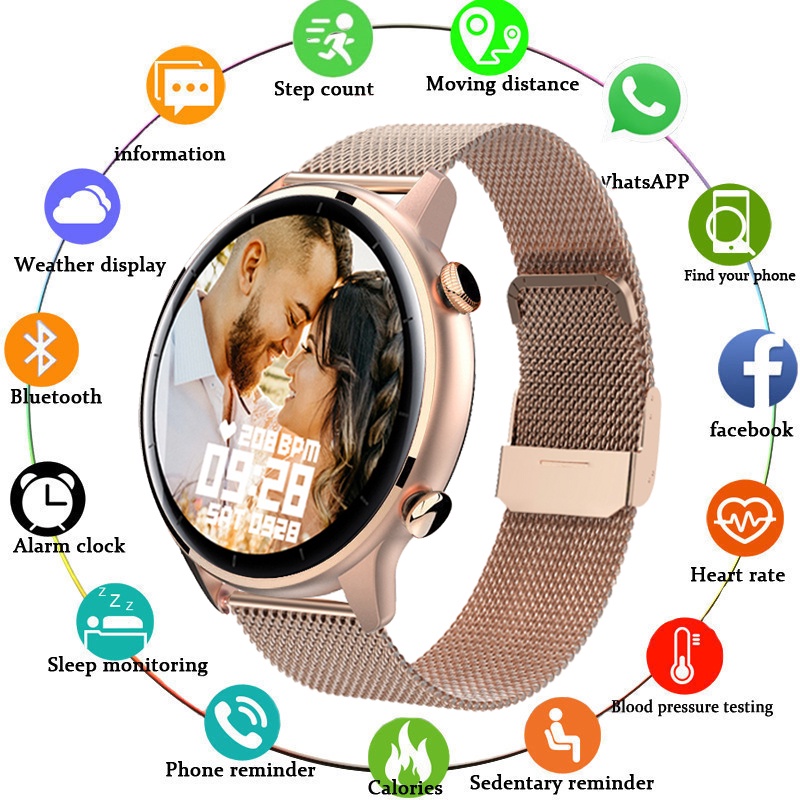 Reloj inteligente cheap de mujer samsung