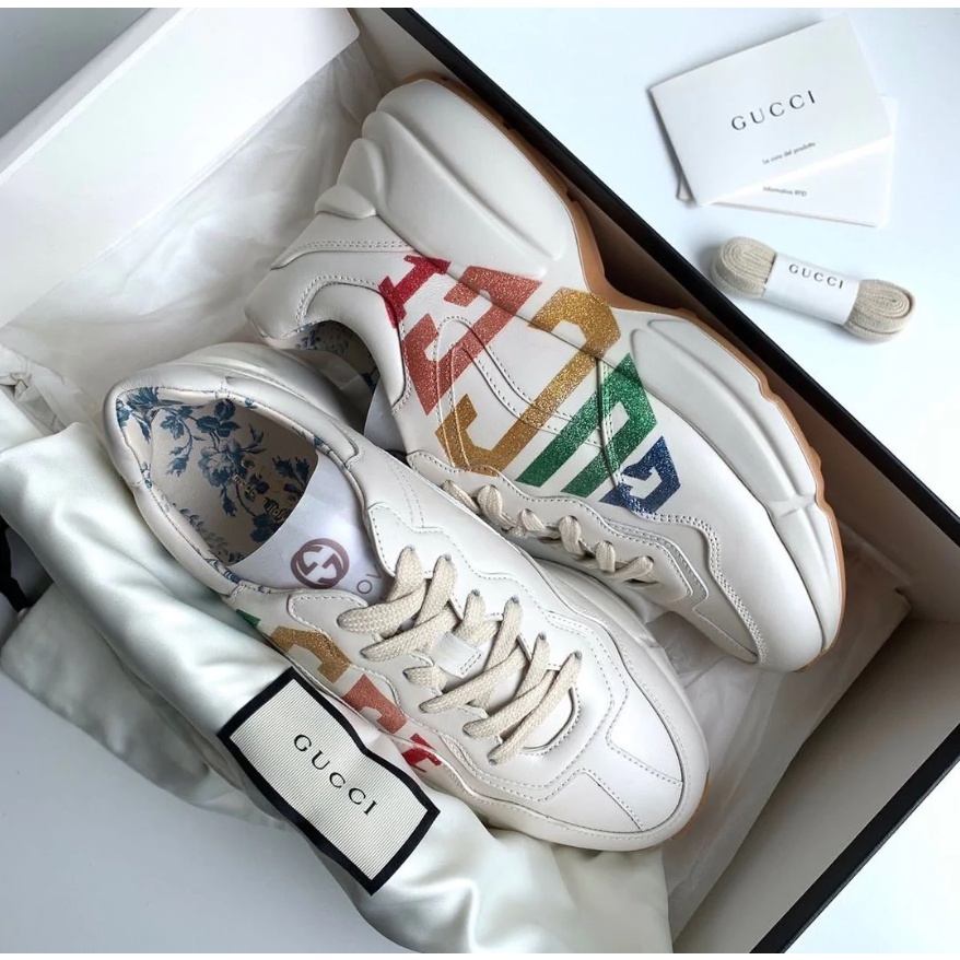 Tenis gucci hot sale glitter
